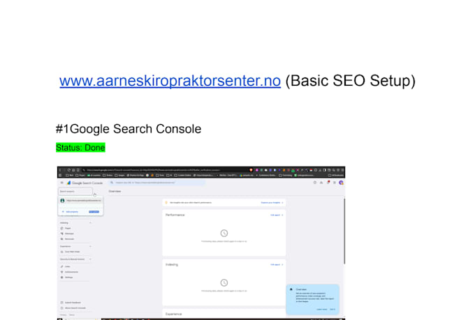 setup google search console ga sitemap and robots txt for wordpres